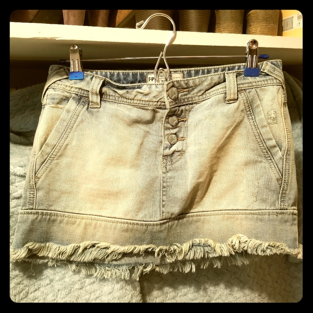Jean skirt